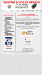 Mobile Screenshot of heatingboilerspares.com